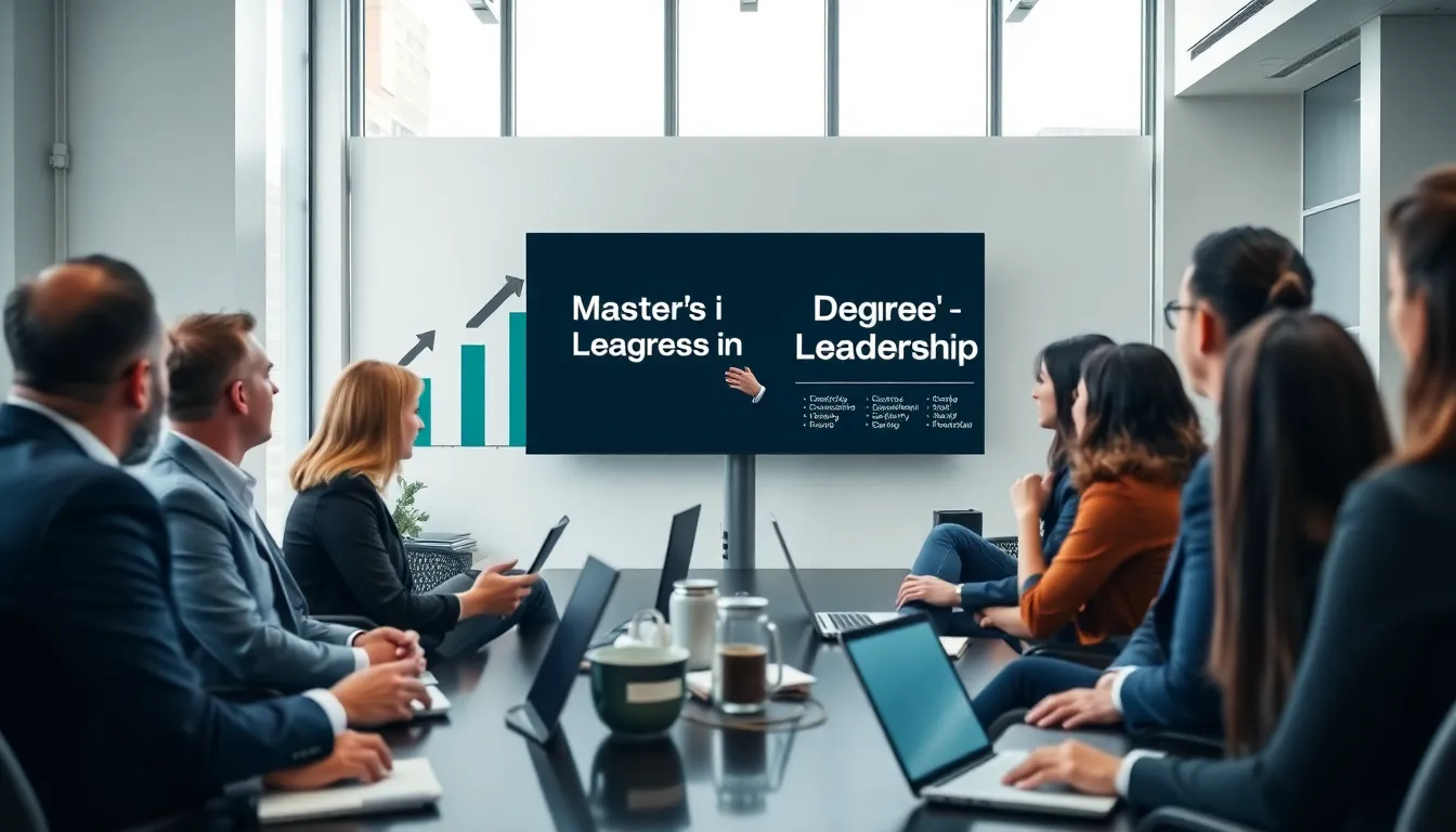 master's degree in leadership